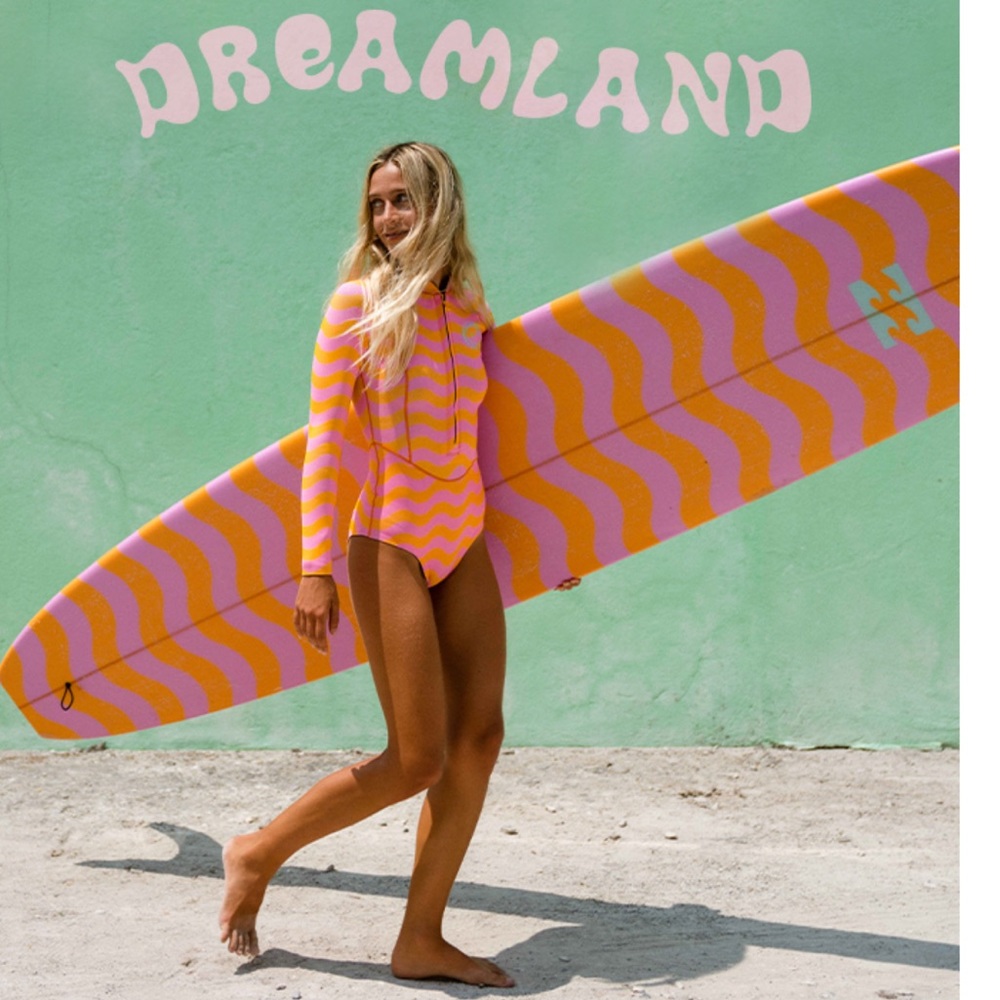 SOLD 🔥🔥 BILLABONG - 1/1 Salty Dayz Light Long Sleeve Spring Suit - Picture 4 of 16